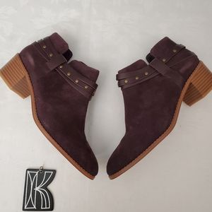 Clark's Women's Suede Ankle Boots Size 9.5